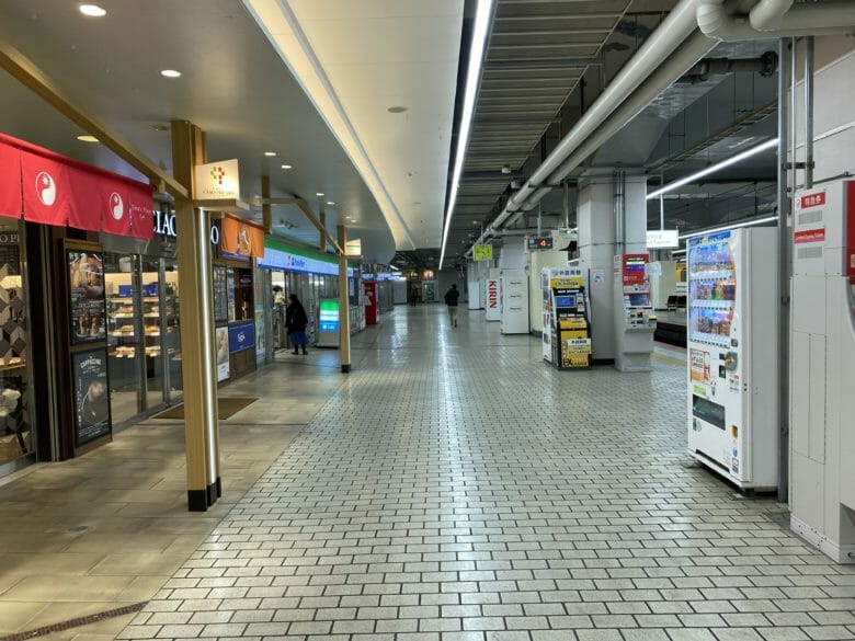 京都駅　近鉄ホーム